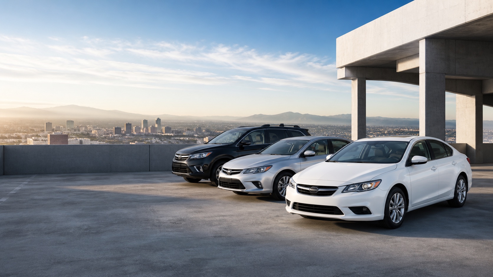 Representative vehicles in Elite Drive website artwork