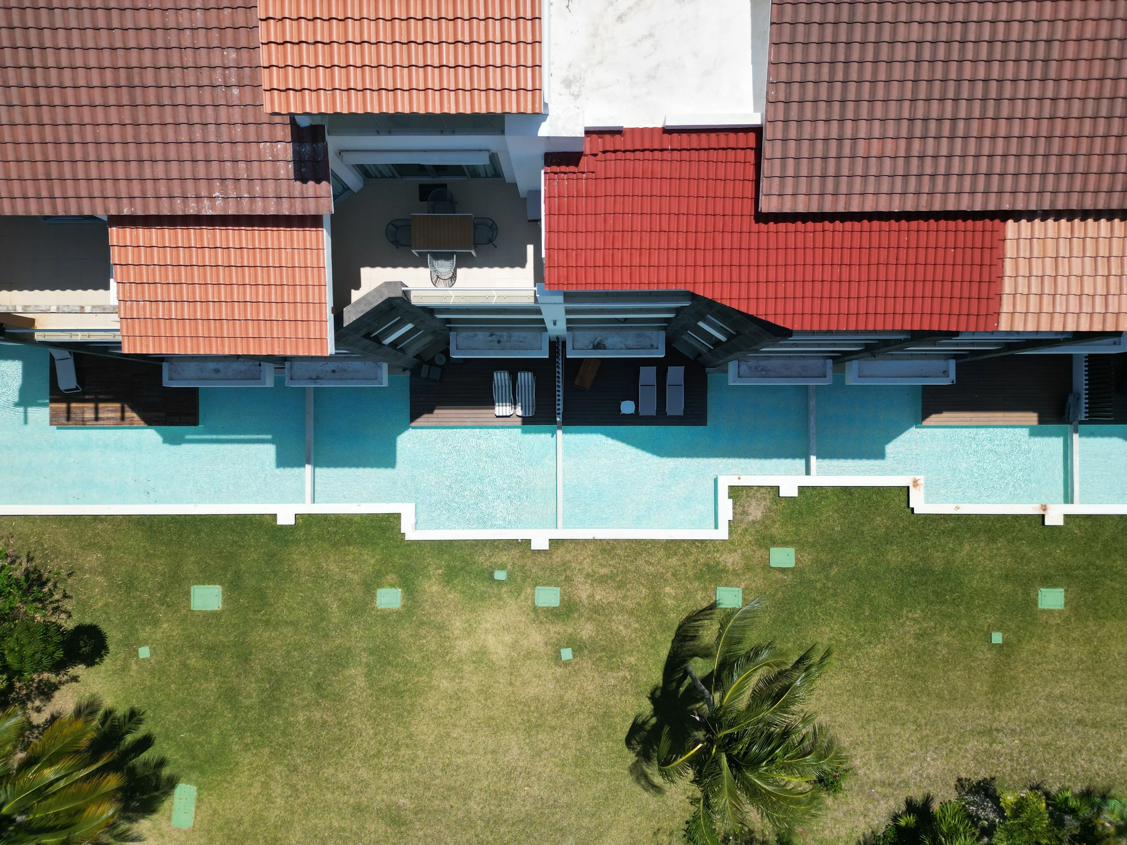 Aerial view of a residential property illustrating local real estate content